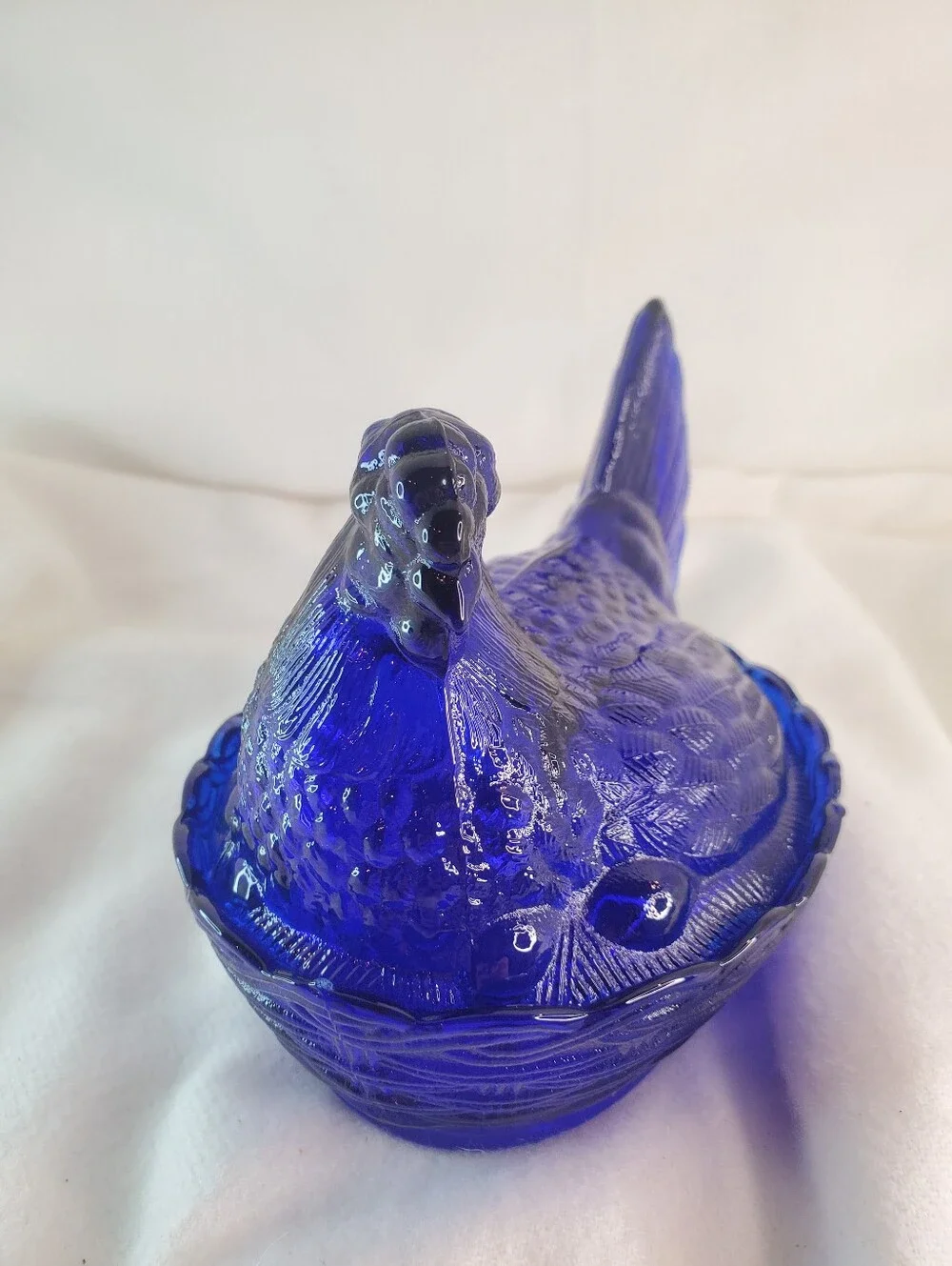 Vintage 1950s Indiana Cobalt Blue Glass 